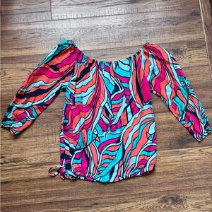 Escapada Colorful Abstract Women's Blouse